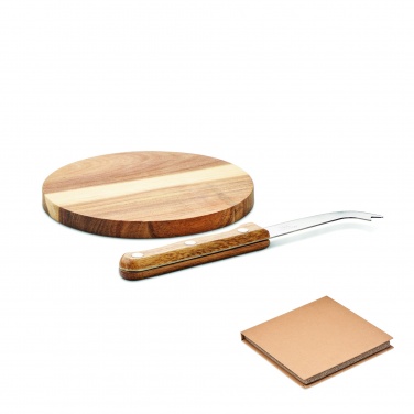 Logotrade promotional gift image of: Acacia cheese board set Dresden
