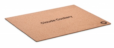 Logo trade promotional giveaways picture of: Placemat in cork