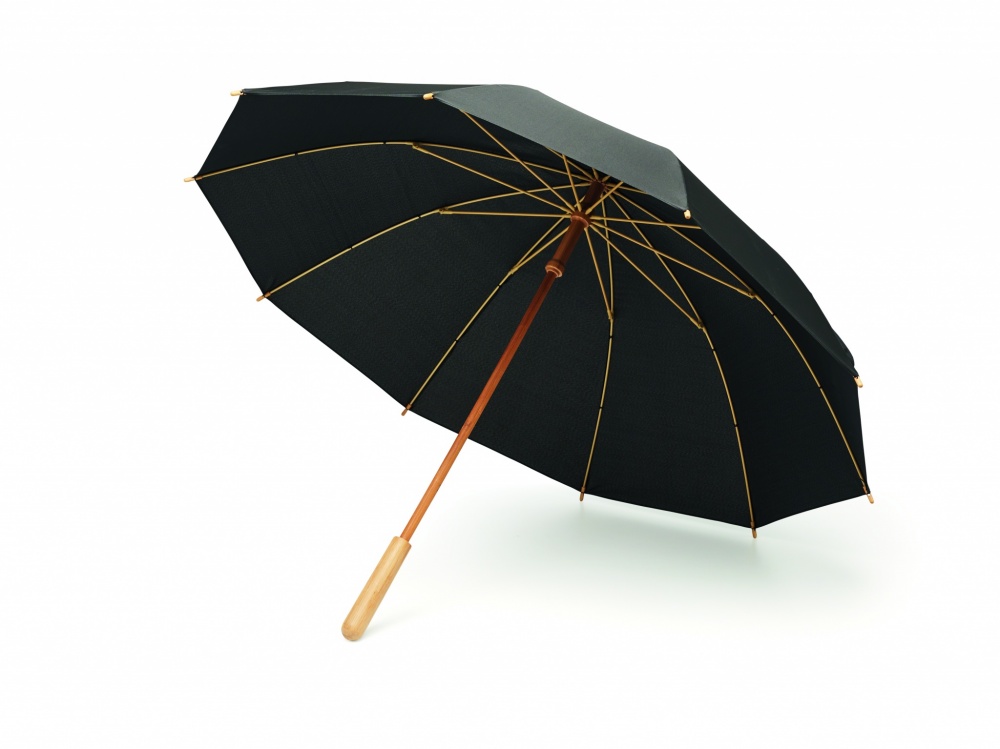 Logotrade promotional merchandise picture of: 23,5 inch RPET/bamboo umbrella
