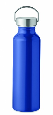 Logotrade promotional merchandise image of: Recycled aluminum bottle 500 ml with a stainless steel handle cap