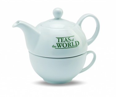 Logotrade promotional items photo of: Teapot and cup set 400 ml