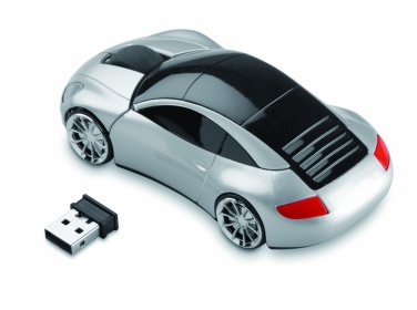 Logotrade advertising products photo of: Wireless mouse in car shape