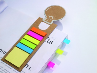 Logotrade business gifts photo of: Bookmark with sticky memo pad