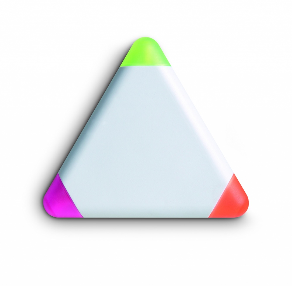 Logotrade promotional merchandise picture of: Triangular highlighter
