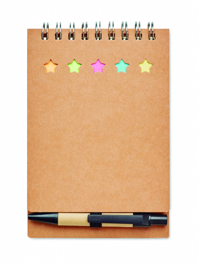 Logotrade corporate gifts photo of: Notepad with pen and memo pad