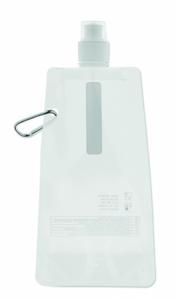 Logotrade business gift image of: Foldable water bottle