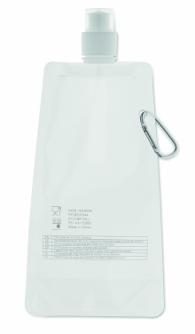 Logo trade promotional merchandise photo of: Foldable water bottle