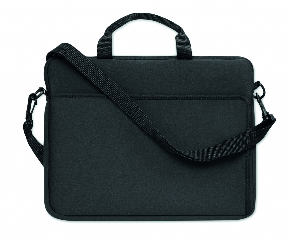 Logo trade business gift photo of: Neoprene laptop pouch