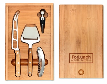 Logotrade promotional gift picture of: Cheese and wine set