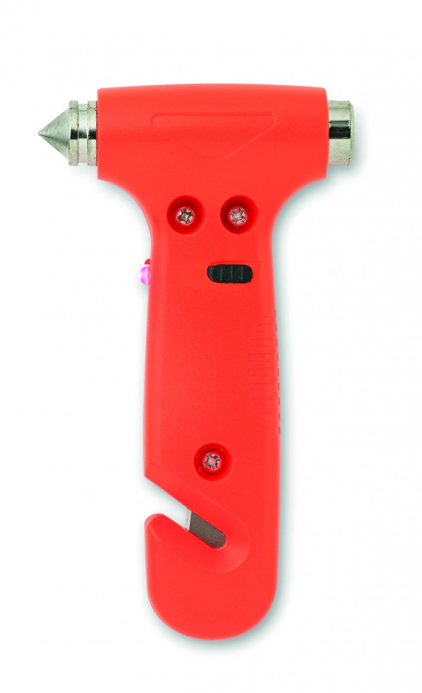 Logo trade promotional product photo of: 3 in 1 Emergency hammer