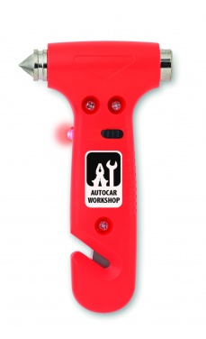 Logotrade promotional item picture of: 3 in 1 Emergency hammer