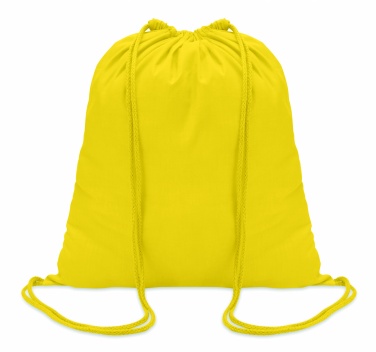 Logo trade promotional items image of: 100gr/m² cotton drawstring bag
