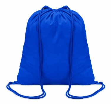 Logo trade corporate gifts image of: 100gr/m² cotton drawstring bag