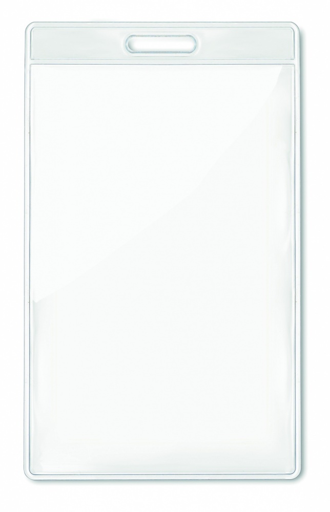 Logotrade promotional merchandise photo of: Transparent badge 7.5cmx12.5cm