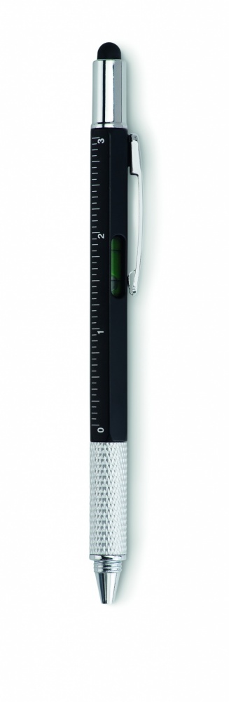 Logotrade promotional giveaway image of: Spirit level pen with ruler