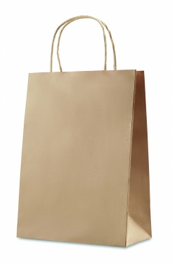 Logo trade promotional giveaways image of: Gift paper bag medium 150 gr/m²