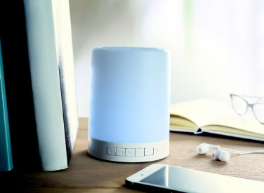 Logo trade promotional products image of: Touch light wireless speaker