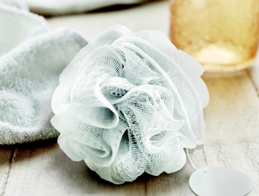 Logo trade promotional giveaways image of: Shower puff