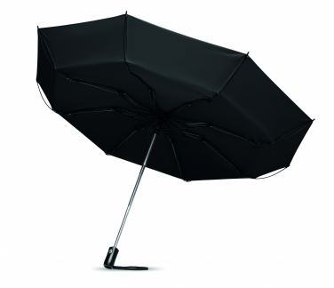 Logo trade promotional giveaways image of: Foldable reversible umbrella
