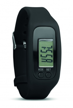 Logo trade promotional merchandise image of: Pedometer bracelet FIT SET