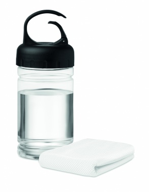 Logo trade corporate gift photo of: Cooling towel in PET bottle