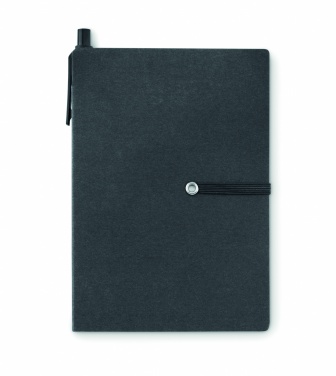 Logo trade promotional giveaway photo of: Notebook w/pen & memo pad