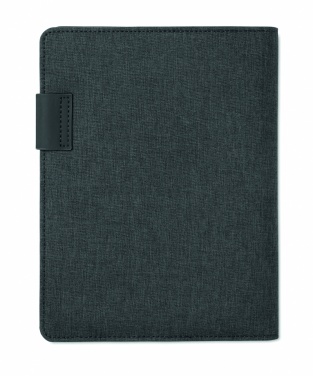 Logotrade corporate gift image of: A5 folder with power bank