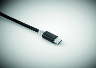 Logotrade promotional item image of: key ring with USB type C cable Salaspils