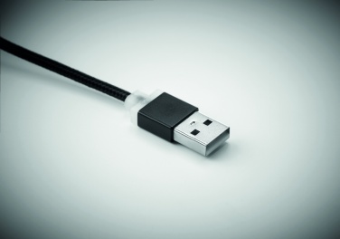Logotrade promotional products photo of: key ring with USB type C cable Salaspils