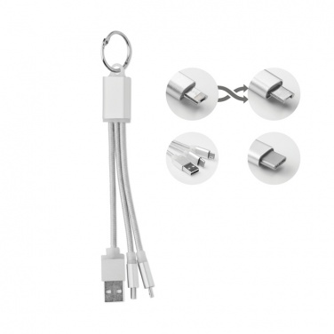 Logotrade promotional product picture of: key ring with USB type C cable Salaspils
