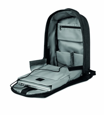 Logotrade corporate gift picture of: 2 tone backpack incl USB plug