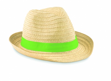 Logo trade promotional products image of: Paper straw hat