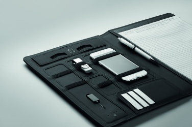 Logotrade promotional giveaway picture of: A4 folder w/wireless charger5W