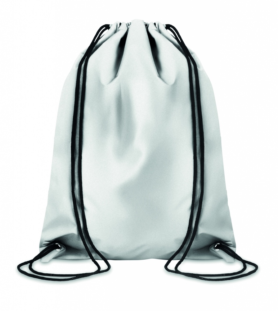 Logotrade promotional products photo of: High reflective drawstring bag