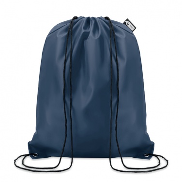 Logo trade promotional gifts picture of: 190T RPET drawstring bag