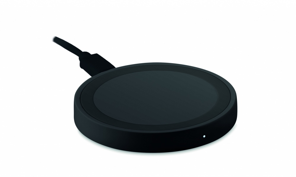 Logo trade promotional merchandise picture of: Small wireless charger 5W