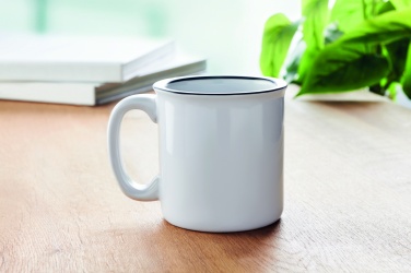 Logo trade corporate gift photo of: Sublimation ceramic mug 240ml