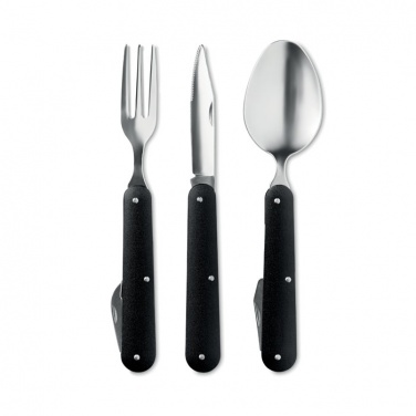 Logo trade advertising products picture of: 3-piece camping utensils set