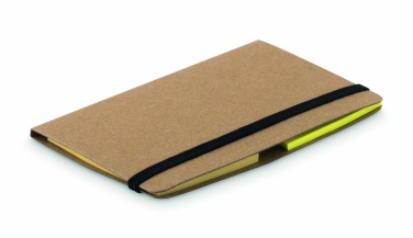 Logo trade promotional giveaways image of: Card holder with memo set