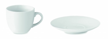Logotrade promotional gift image of: Espresso cup and saucer 80 ml