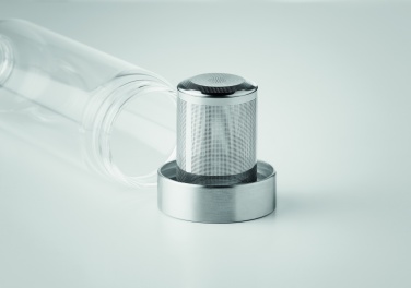 Logo trade promotional products image of: Single wall glass bottle 500ml