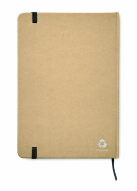 Logotrade advertising products photo of: A5 recycled notebook 80 lined