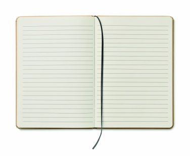 Logotrade promotional item picture of: A5 recycled notebook 80 lined