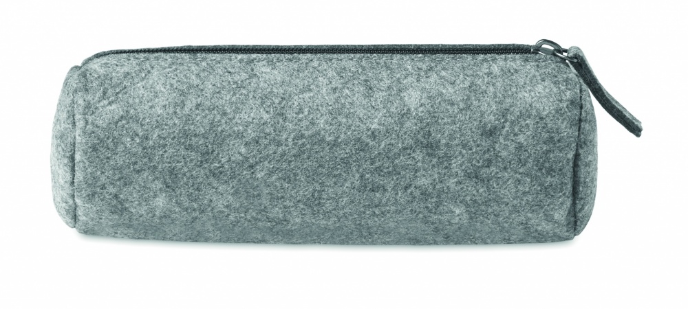 Logo trade corporate gift photo of: Felt zippered pencil case