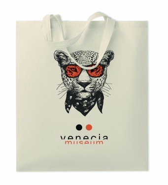 Logotrade promotional gift image of: 140gr/m² cotton shopping bag