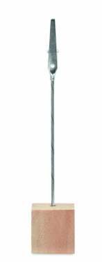 Logotrade promotional product image of: Pine wooden clip holder