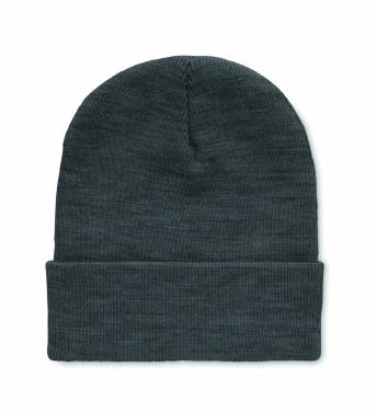 Logotrade business gift image of: Beanie in RPET with cuff