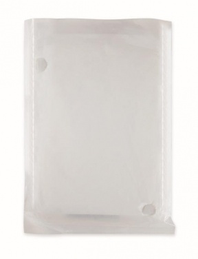 Logo trade advertising product photo of: Biodegradable poncho and bag