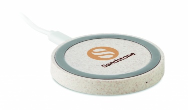 Logo trade promotional merchandise image of: Wheat straw/ABS charger 5W