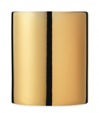 Logo trade promotional items image of: Ceramic mug metallic 300 ml